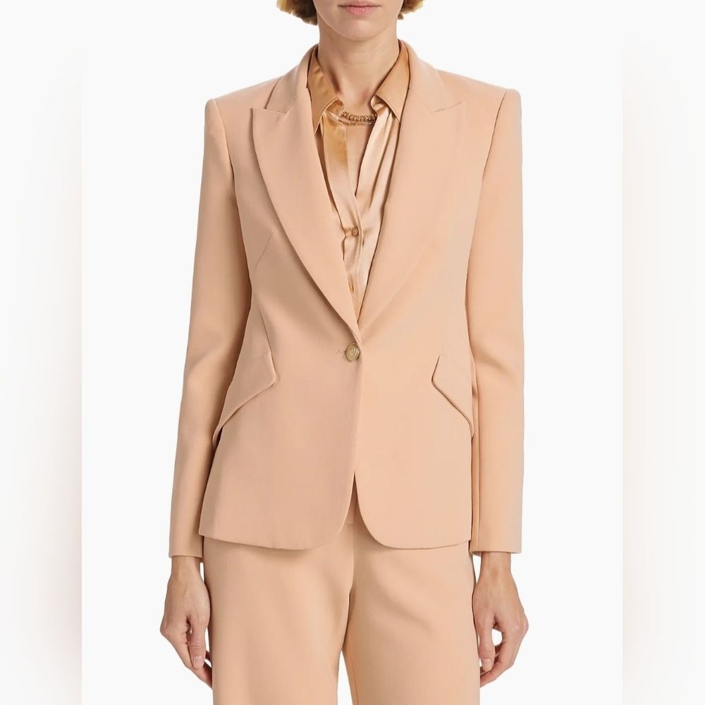 L'AGENCE Chamberlain blazer in‎ Blush Almond Orange